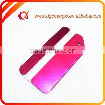 2015 new arrival aluminum Airplane Luggage Tags