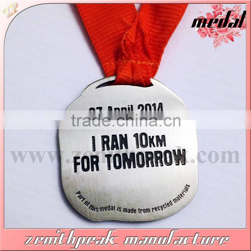 Silver plating metal commemoratory coin for souvenir