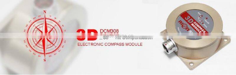 DCM302B High Precision 3D Orientation Compass Sensor WIth +/-90deg Tilt Compensation 2D Calibration