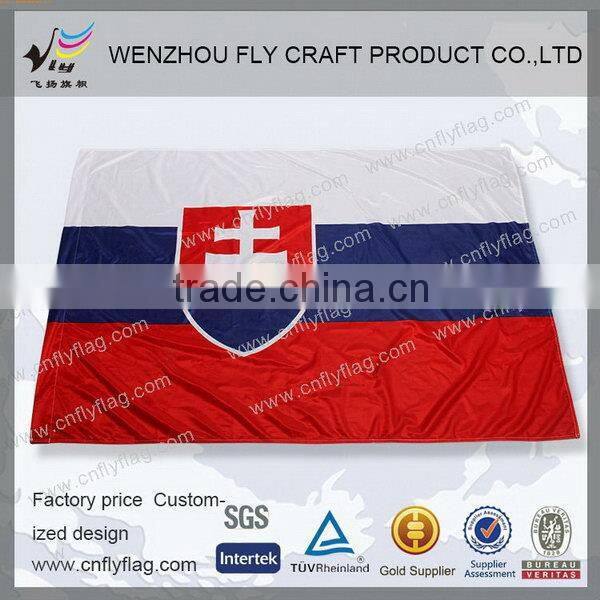 Quality new products printing polyester fabric national flags
