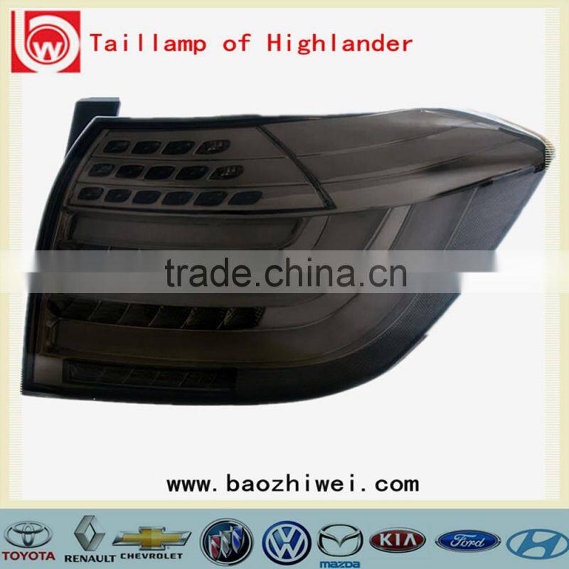 highlander 2012 LED taillights