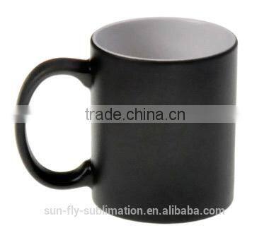 11oz. Color Changing Mug / Mat finished mug/ Colorful mug for promotion/ Color changing mug/ Mug for ADs
