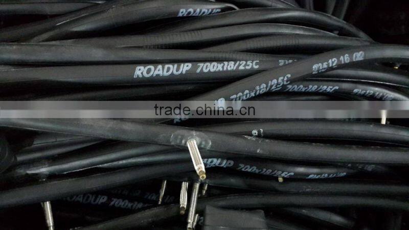 China manufacturer bicycle inner tube 16, 18, 20, 24, 26 bike tube butyl FV / AV