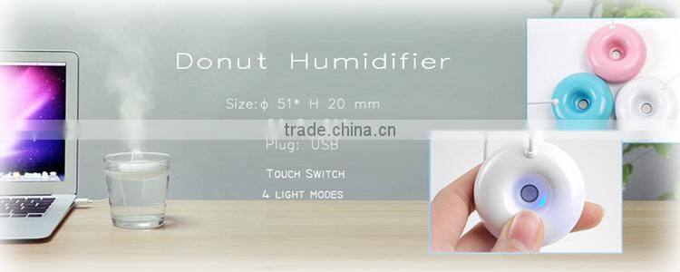Colorfull usb mini humidifier on stock for gift item usb portable facial humidifier