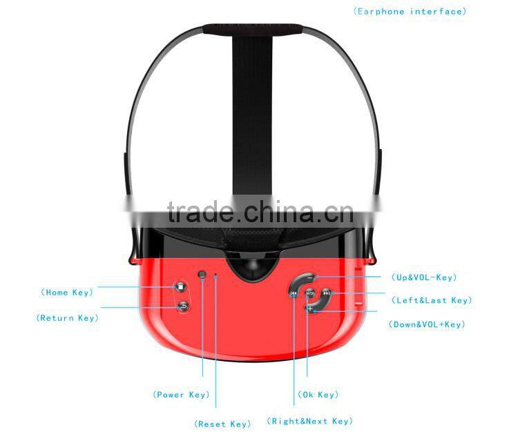 Virtual reality all in one machine 3D VR glasses oculus headset compatible PC/PSP vr box 1080p full hd