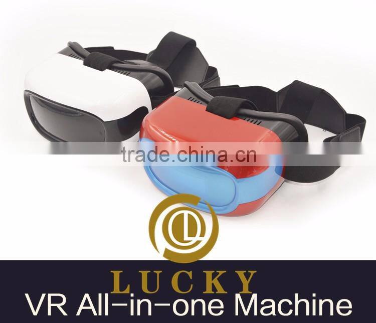 2016 fashionable Virtual VR machine VR glasses machine 3D box virtual reality helmet mirror storm best gifts paly games watch tv