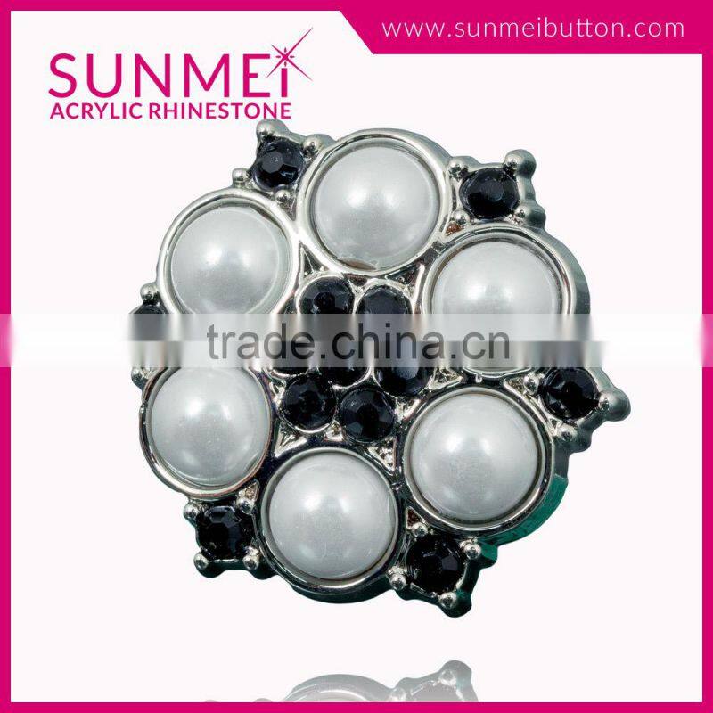 Fashion Rhinestone Pearl Embellishment for Dresses