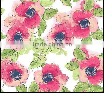 new digital printing fabric for 2015 women dress or clothing