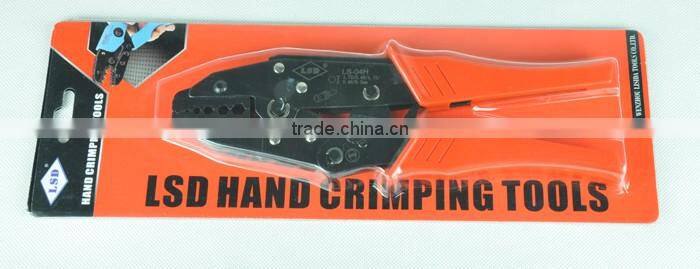 LS-04H 6.5/4.46/4.75/3.46/1.72mm coaxial connector and cables crimping tool professional wire crimping plier