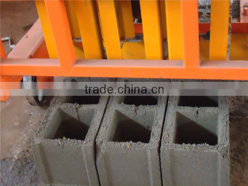 Hot sale! Small QMY4-45 Egg layer concrete block Machine with diesel engine power (QMR4-45)