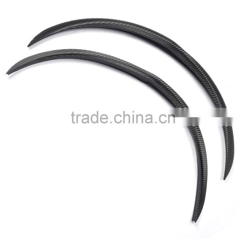 1Pair 29" PP Texture Diffuser Bumper Wide Body Fender Flares Lip For BMW Audi( FIT: universal )