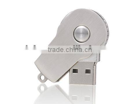 Ultra light metal swivel USB flash drive, pen drive USB, usb stick, can custom logo