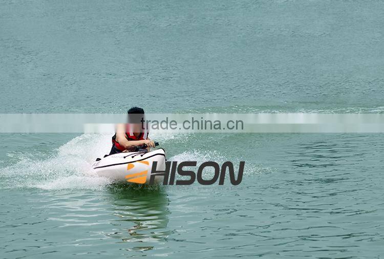 2014 Hison 4 Stroke jet engine powered canoe jet ski for kids