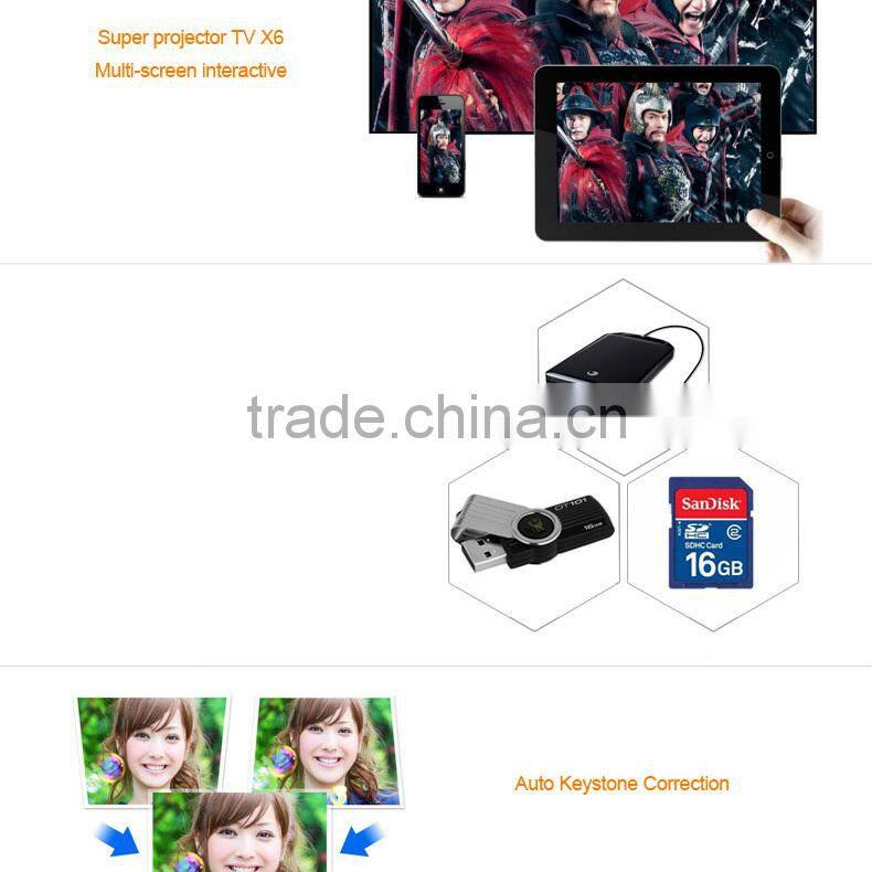 Top quality mini data show projector display ratio 1.2:1(2M for 76"), Use for Business, Education, Home projector