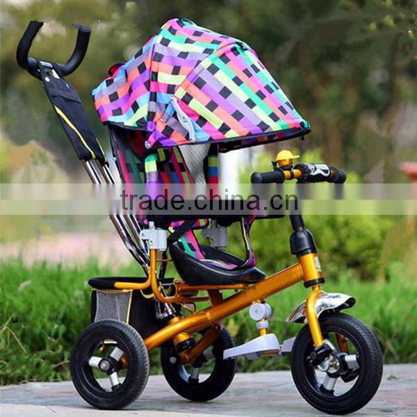kids pedal tricycle trike,multi-function mini kids trike,kids ride on toy trike with sunshade