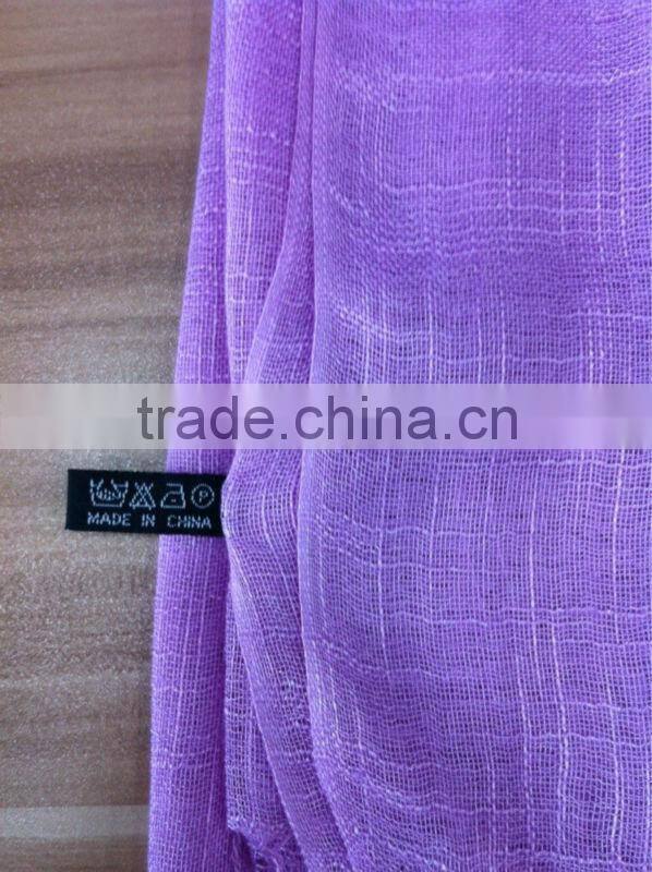 100% viscose dyeing women scarves wholesale, gift for Mather's Day