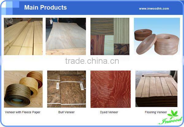 Natural Zebra Veneer with Fleece Paper