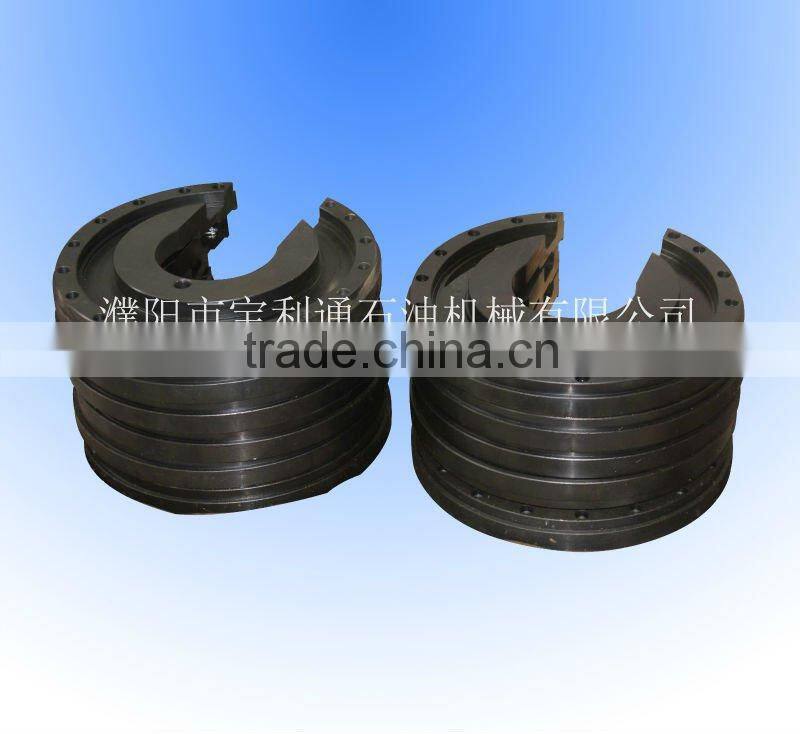 hydraulic clamp's braking disc