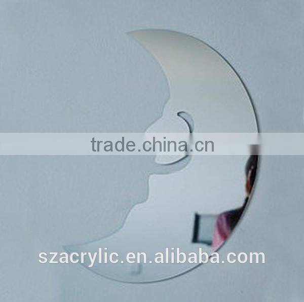 magnetic glass mirror sticker