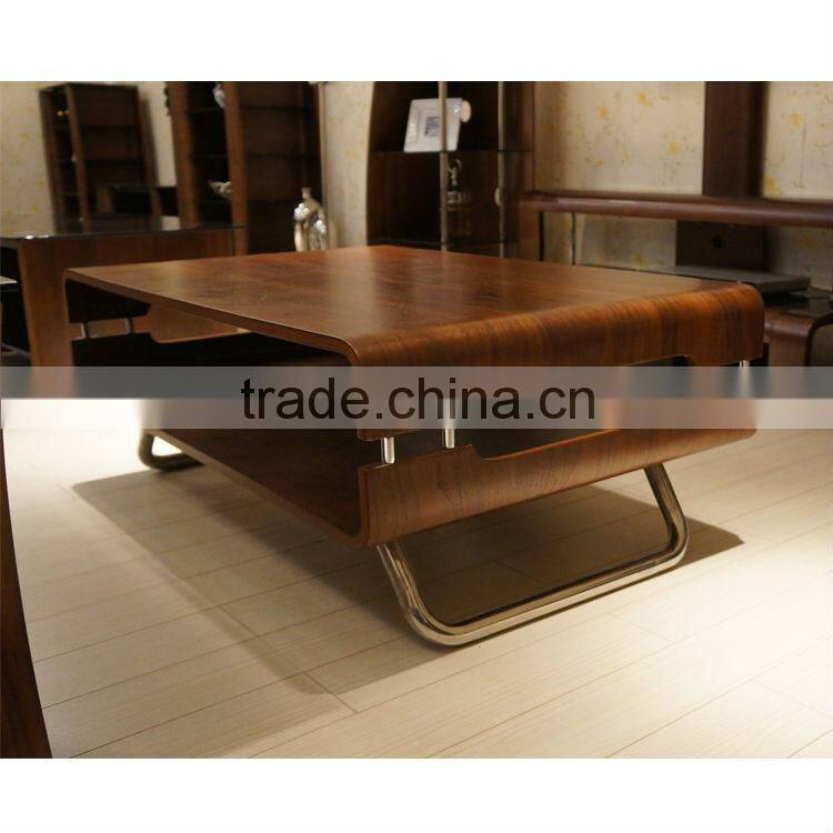 2014 Hot Selling Modern Wood Coffee Table Design S112-4