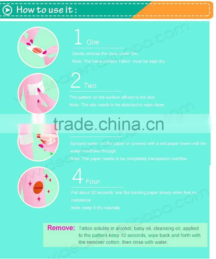 Laser Self Adhesive Body Jewel Butterfly Tattoo Sticker