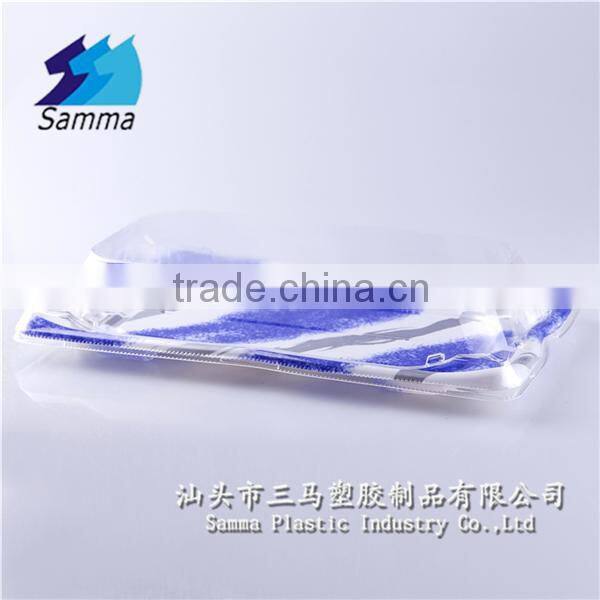 KW-0007ZC-B Plastic food tray with lid
