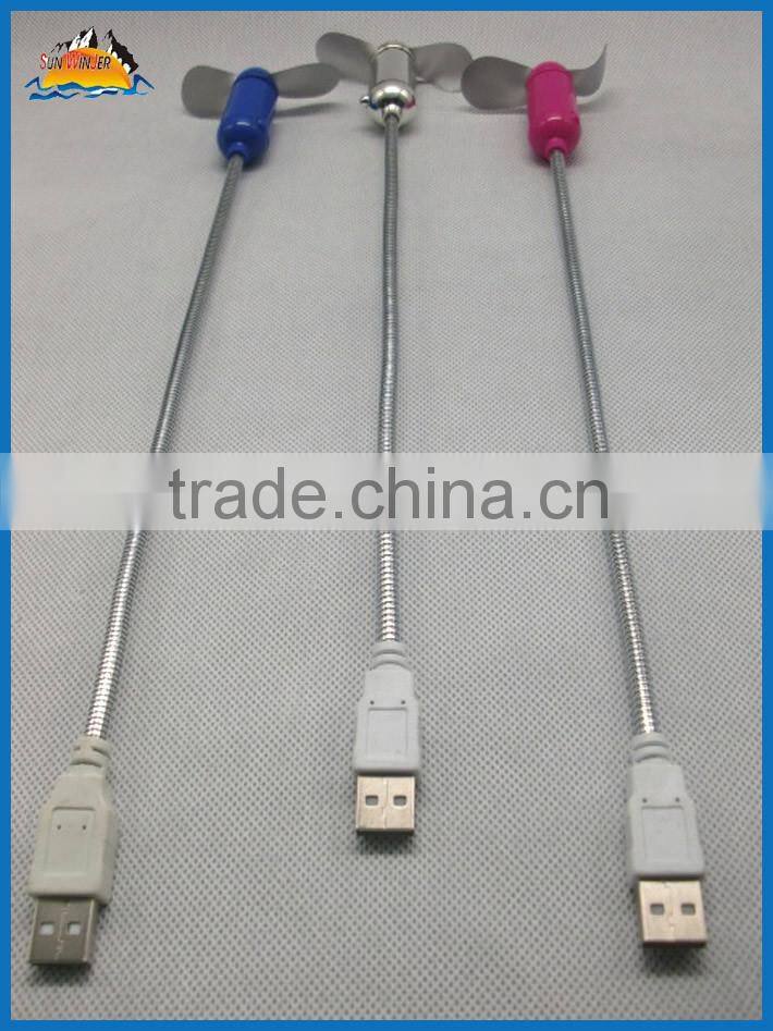 new mini flexible usb cooling cooler fan for pc laptop