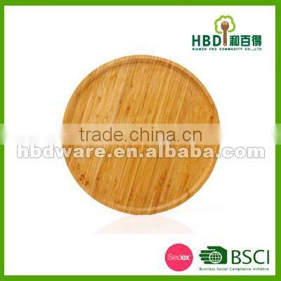 High quality bamboo serving tray, bamboo plate, bamboo dish