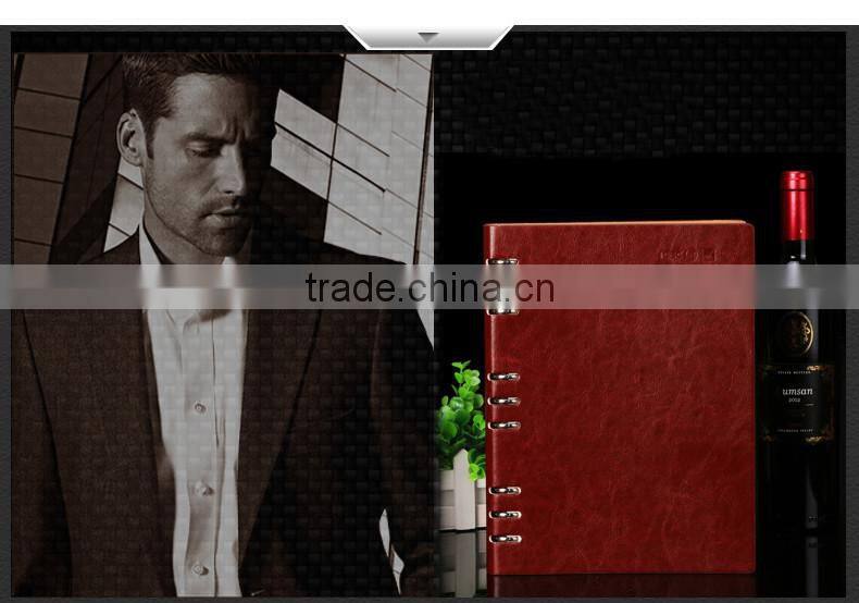 Promotional high quality custom spiral notebook