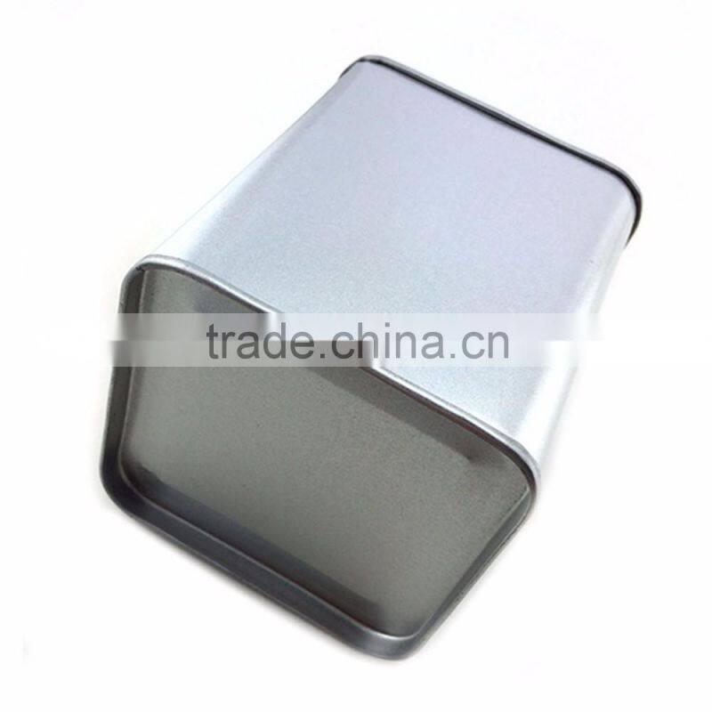 metal material eco friendly square indian spice tin