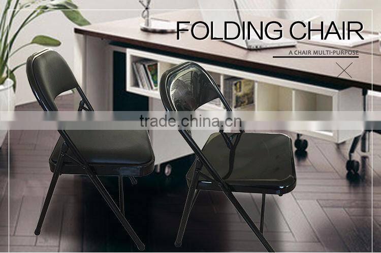 Foam office chair with PU surface for adults with footrest