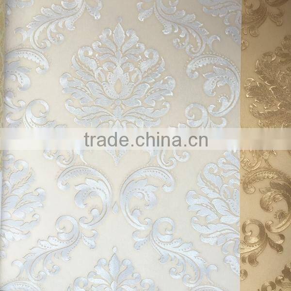 classic flower style vinyl italy wallpaper