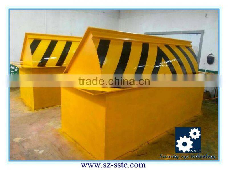 Security anti-terrorism hydraulic road barrier parking blockers