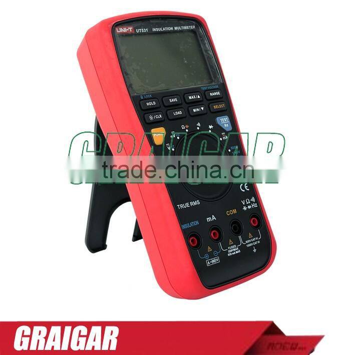 UNI-T UT531 LCD Insulation Digital Multimeter Volt Amp Ohm Capacitance Tester
