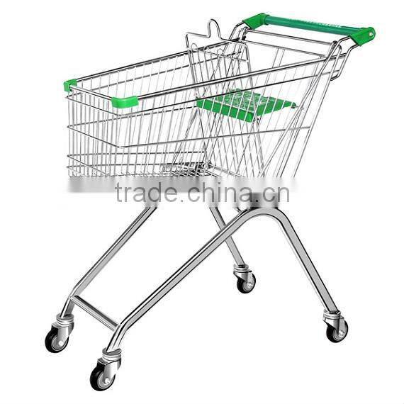 PF-S008 Supermarket basket with wheels