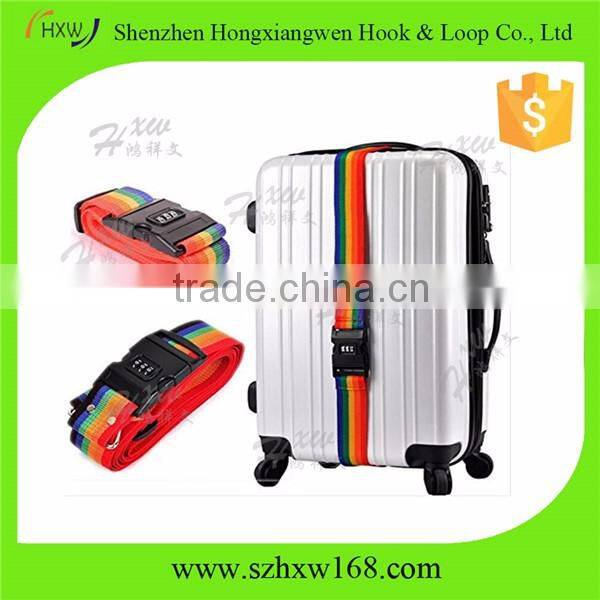 Travel bag custom adjustable luggage belt