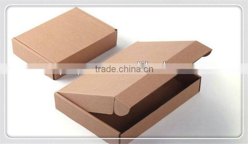 custom made small kraft brown paper boxes