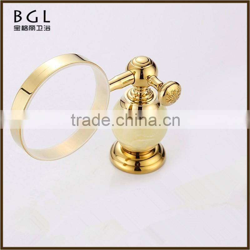 11350 high demand products zinc alloy gold bathroom accessory toilet brush holder