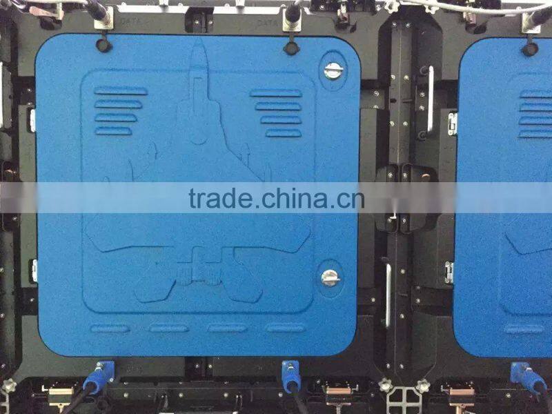 Indoor rental die-casting aluminium led display P6 indoor aluminum cabinet LED rental display