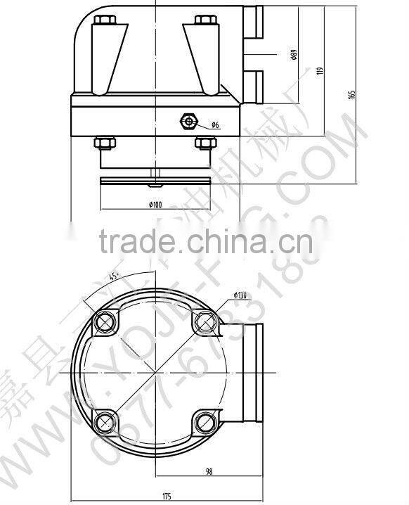 Top tank Aluminum Vapor recovery control valve