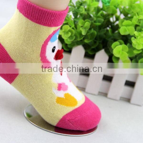 GSB-10 Cute design cotton custom baby socks 3D with different design and color