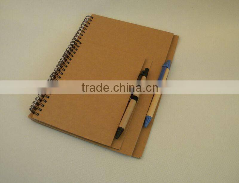 Sticky memo notepad mini PU notebook with elastic