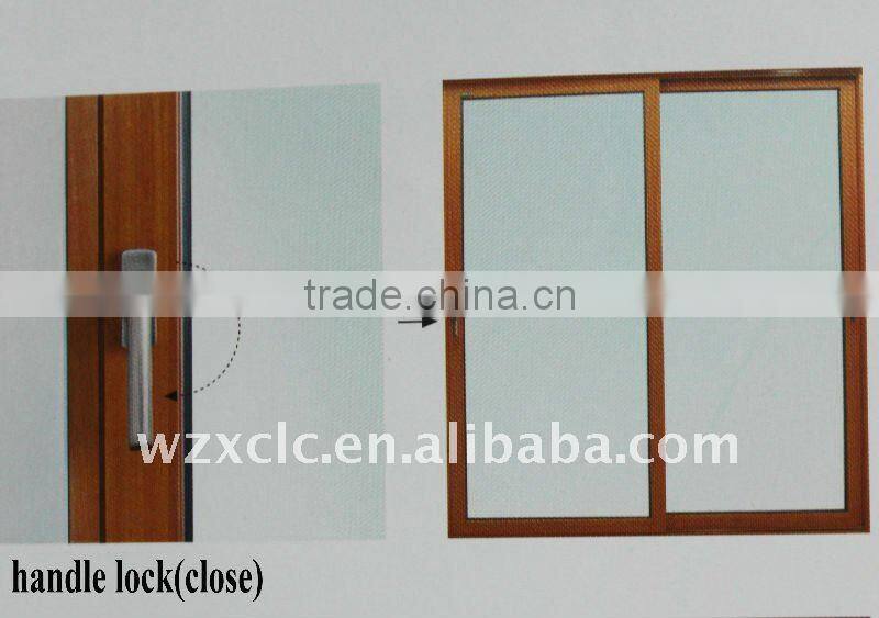 European style sliding windows
