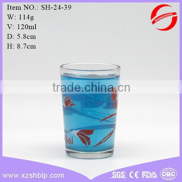 wholesale decorative Glass Water Bottle Glass Cup
