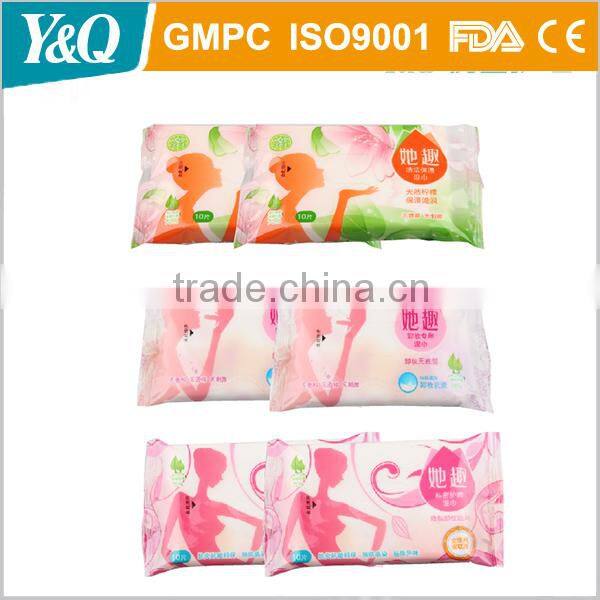 Lady Skin Cleaning Wet Wipes