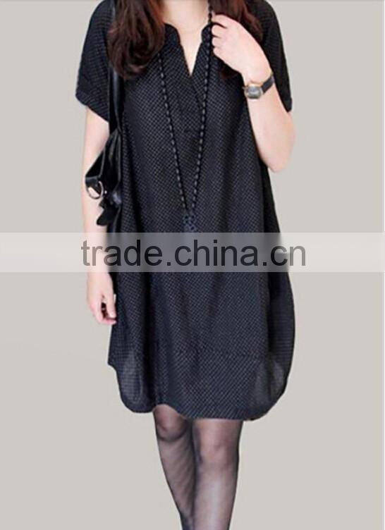 Cotton Linen V-neck Formal Casual Pregnancy Clothing Summer Plus Size