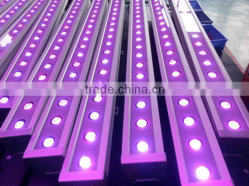 ip65 36w dmx512 rgb led wall washer