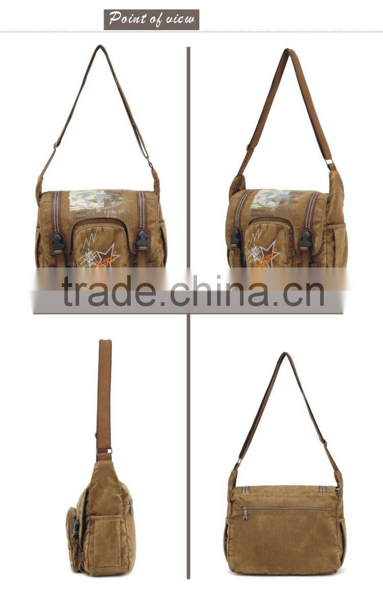 High Quality Messenger Bag Men Cross Body Bag Mens Shoulder Bag Canvas Messenger Bag Lightweight Messenger Bag