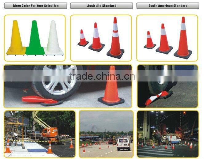 PVC traffic cone ,traffic safety cones ,reflective cones