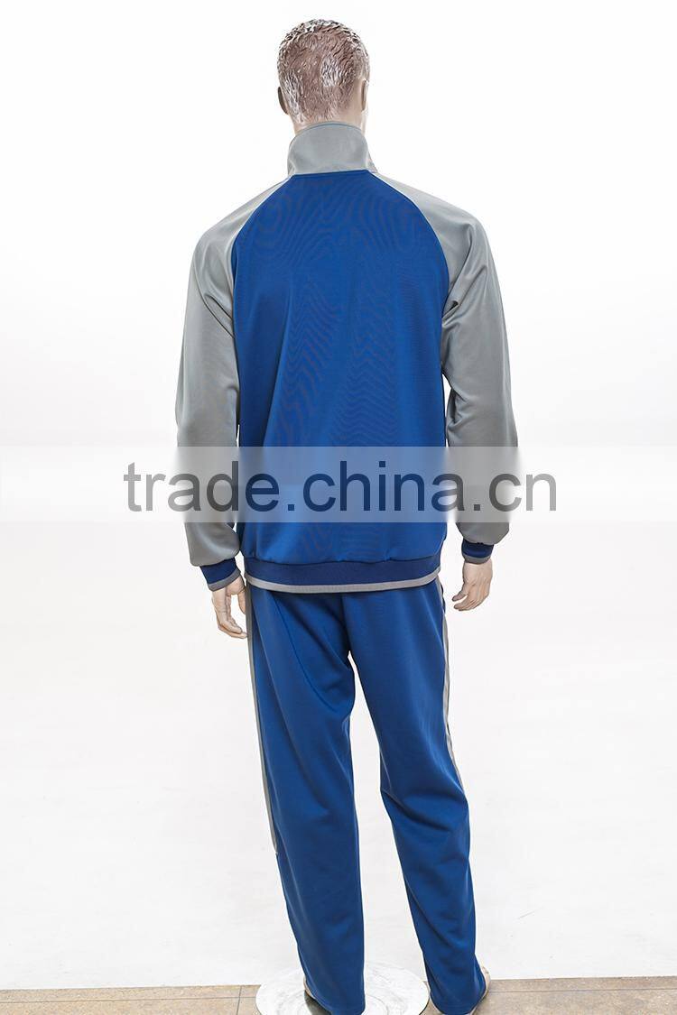2015 custom mock-neck mens track jacket